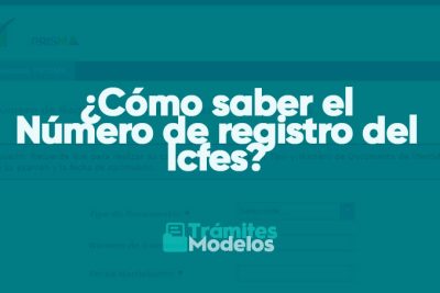 Cómo saber el Número de registro del Icfes